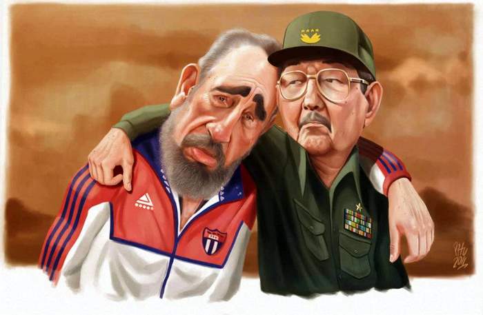fidel-y-raal-caricatura.jpg (700×457)