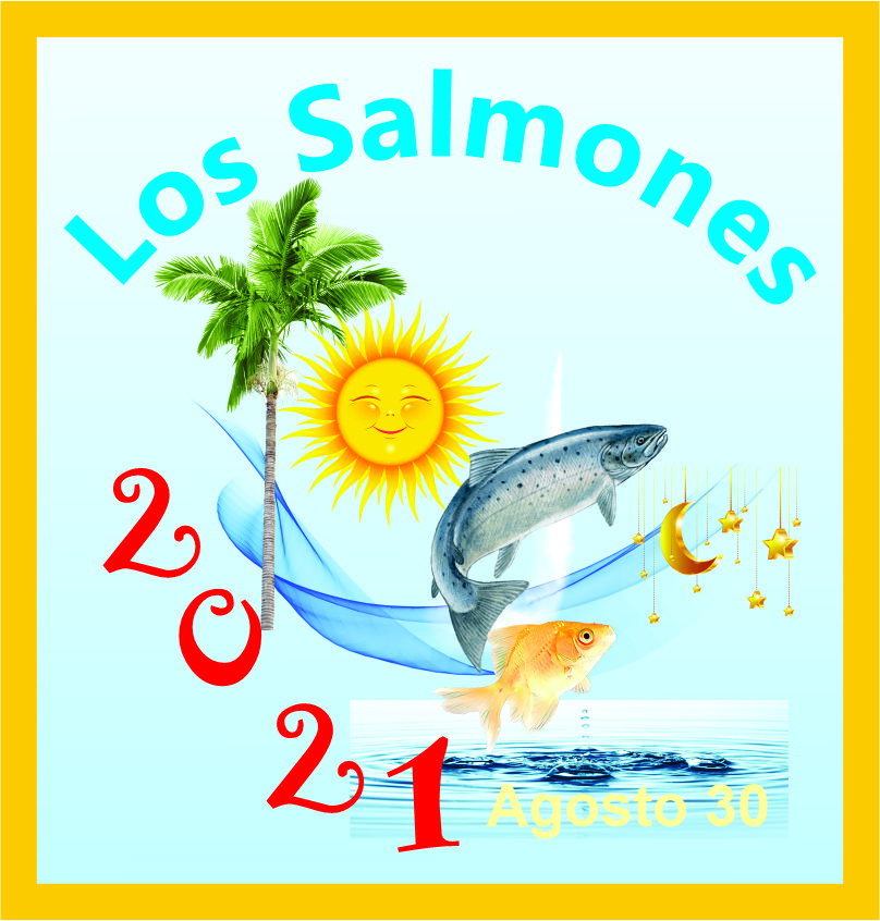 Nuevo logotipo del Grupo Los Salmones 2021.