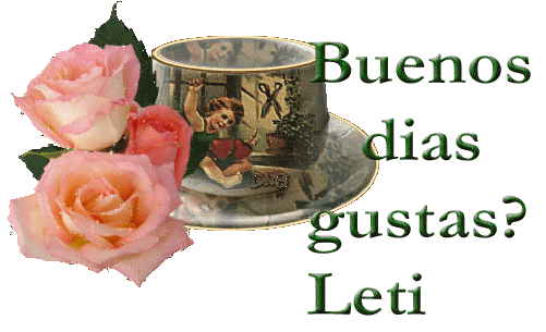 ...BUENOS DIAS GUSTAN UN TECITO?... - PERLASYANGELES - Gabitos